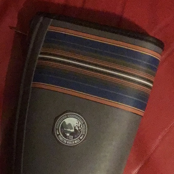 New Pendleton Olympic National Park tall rubber rain boots 7 NIB $150 - Picture 4 of 11